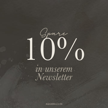 Spare 10% auf personalisierte Gemälde in unserem Newsletter AQUARELLS