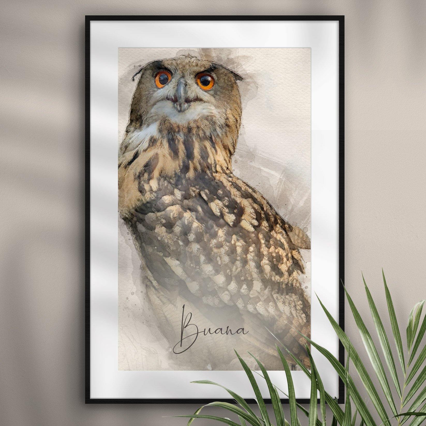 Personalisiertes Gemälde - AQUARELLS