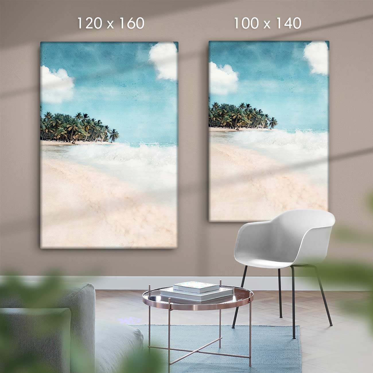 Karibik Strand - AQUARELLS