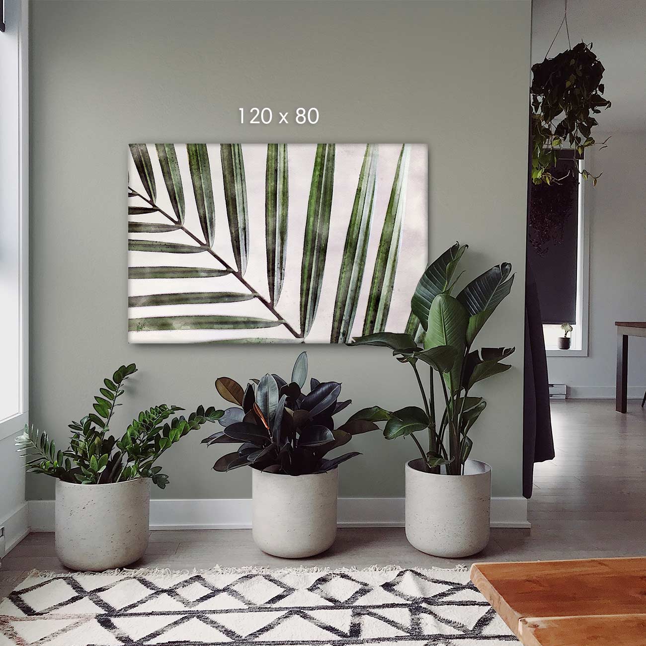 Kentia Palme - AQUARELLS