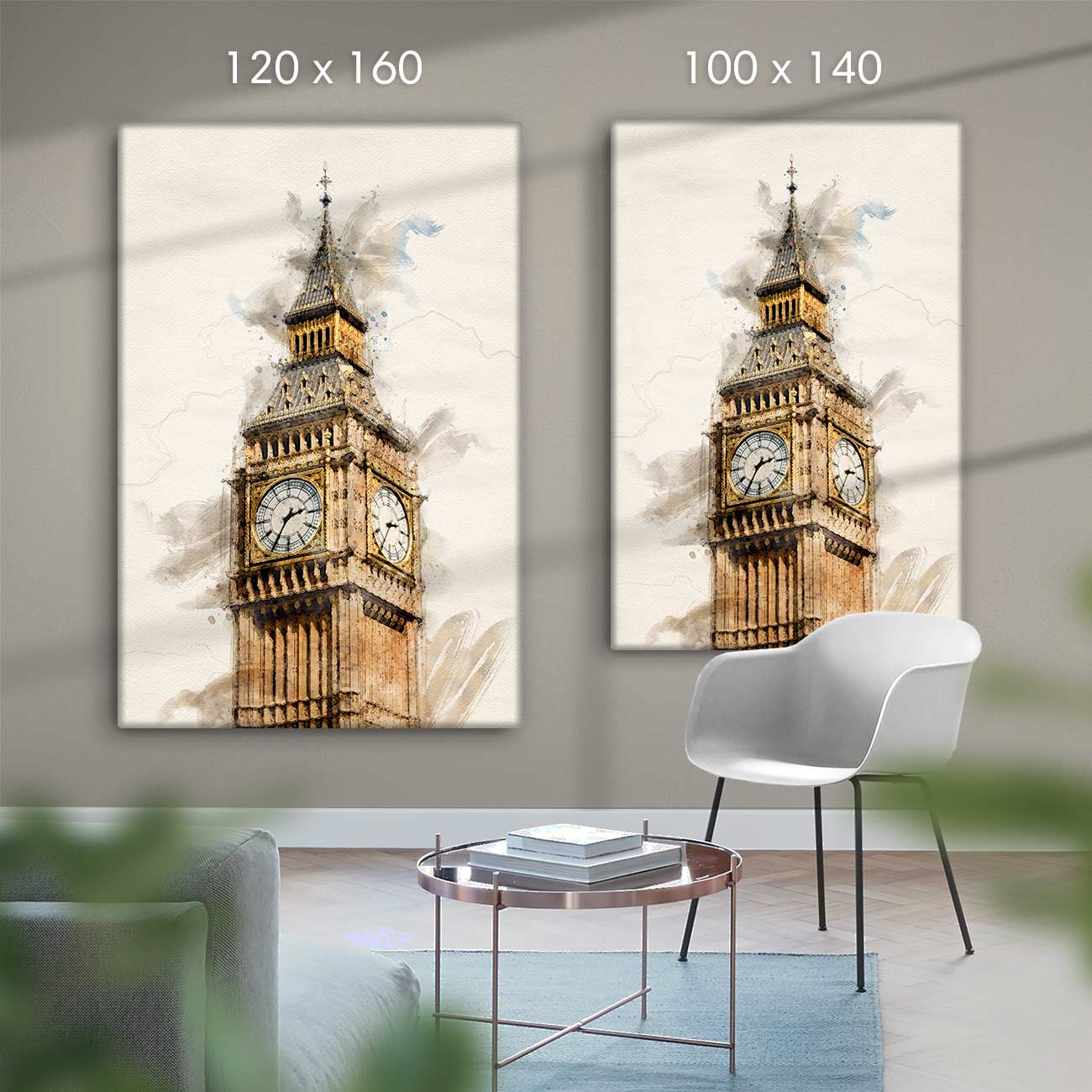 London Big Ben - AQUARELLS