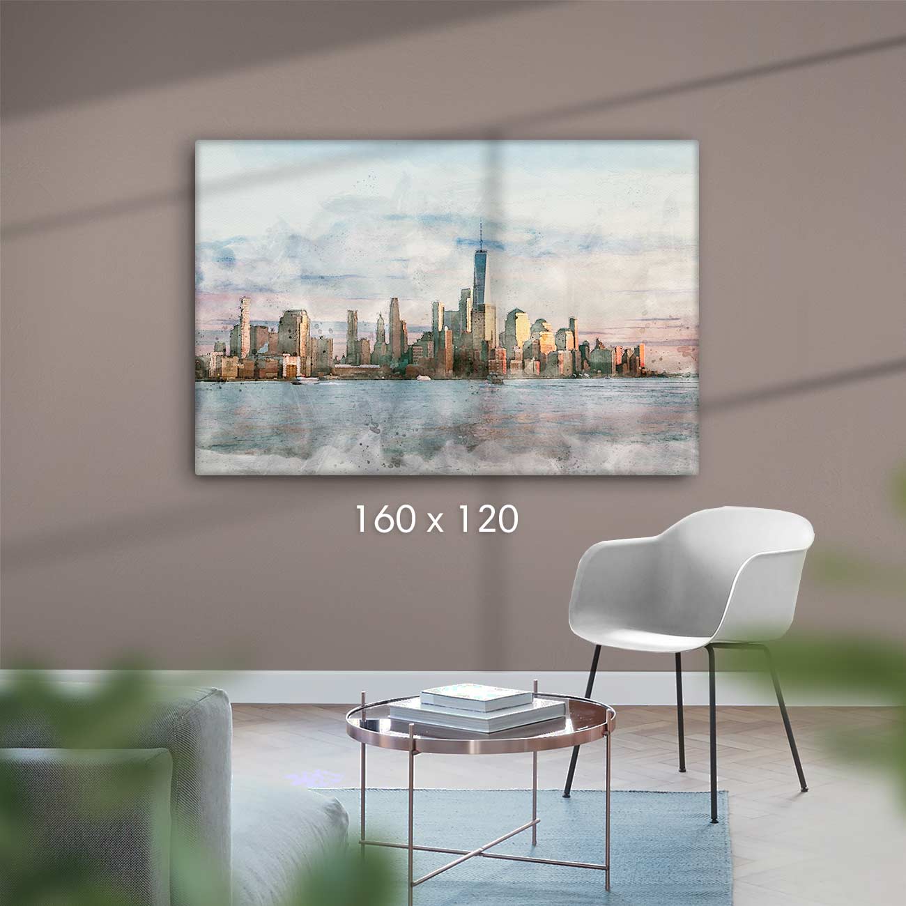 New York Skyline - AQUARELLS