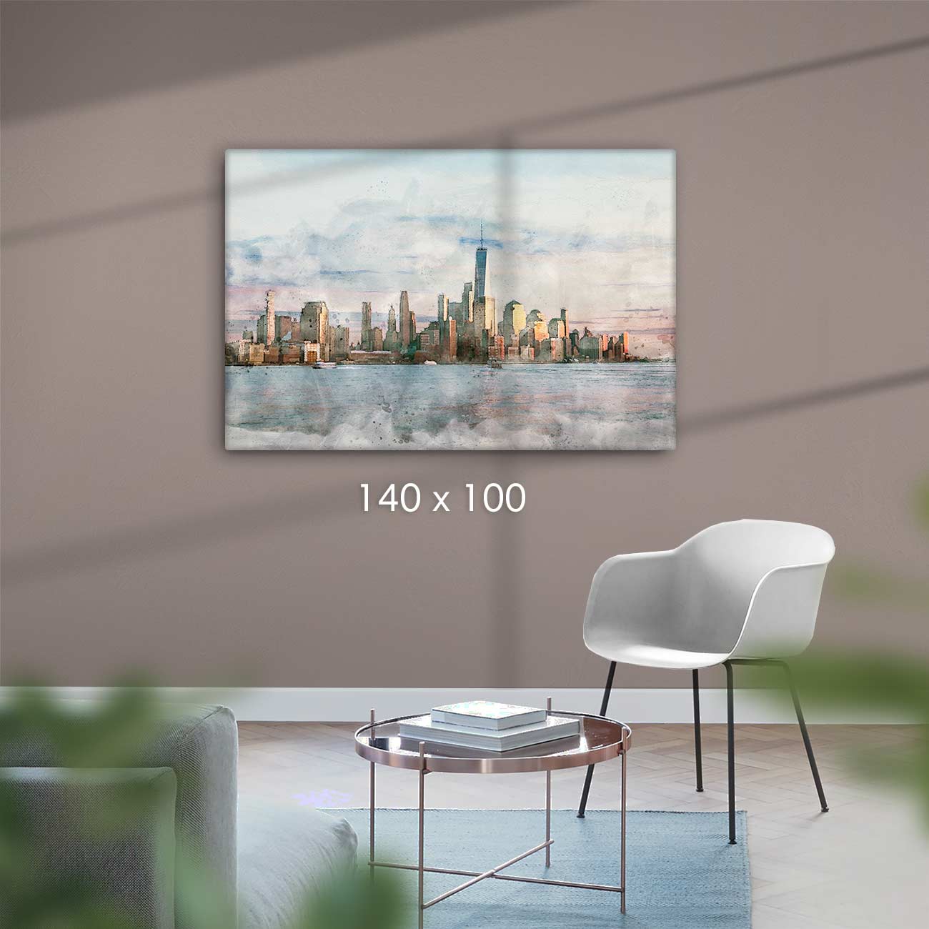 New York Skyline - AQUARELLS