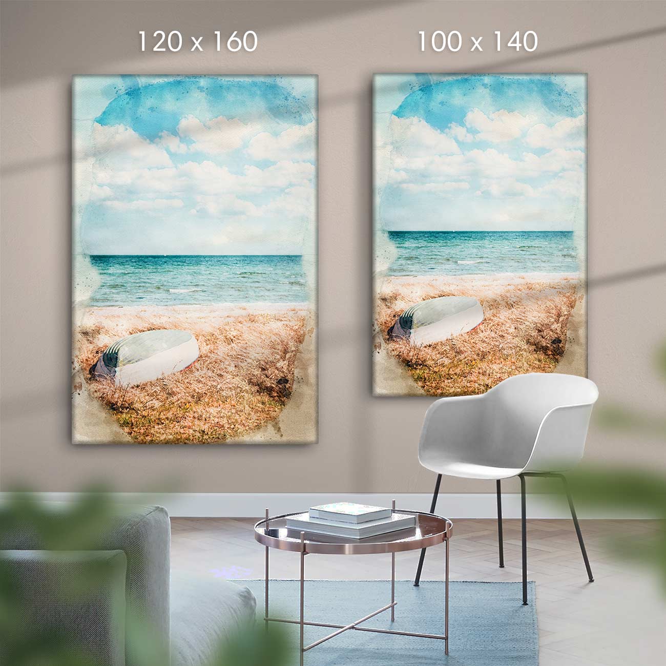 Strand Ostsee - AQUARELLS