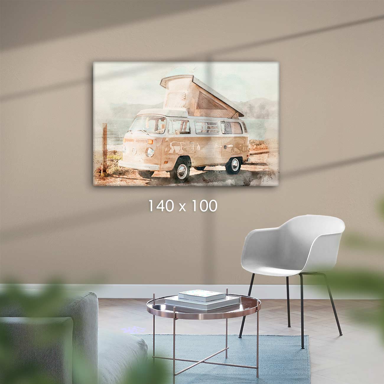 VW Bus - AQUARELLS