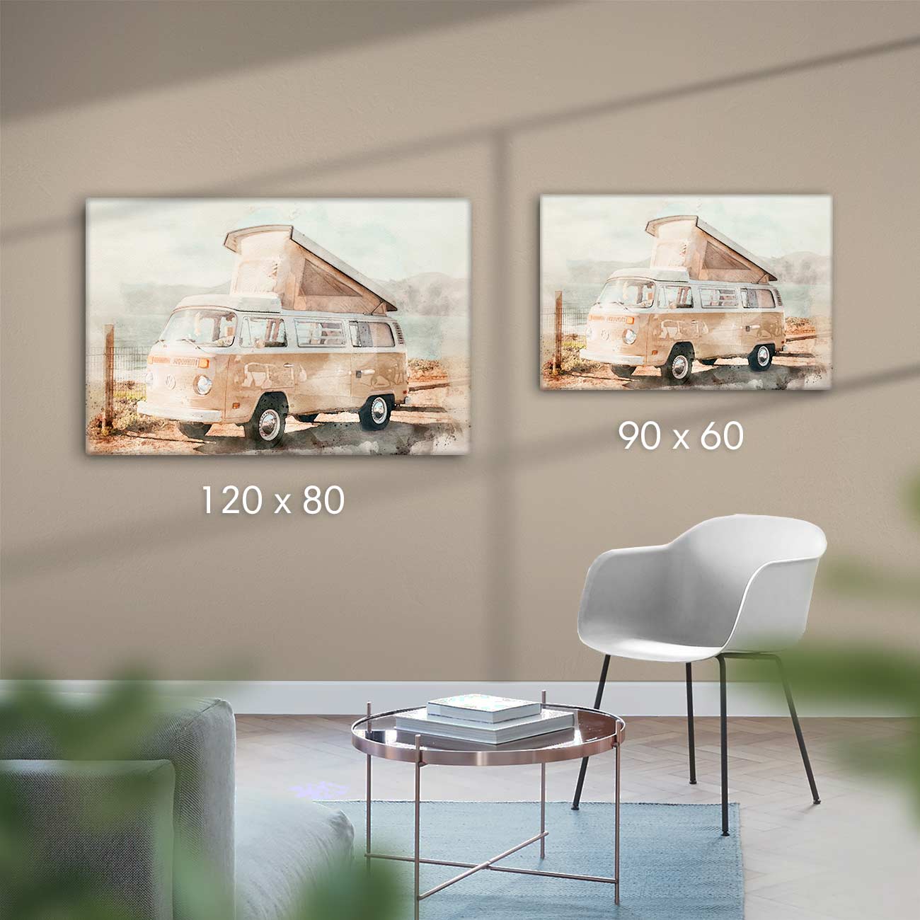 VW Bus - AQUARELLS