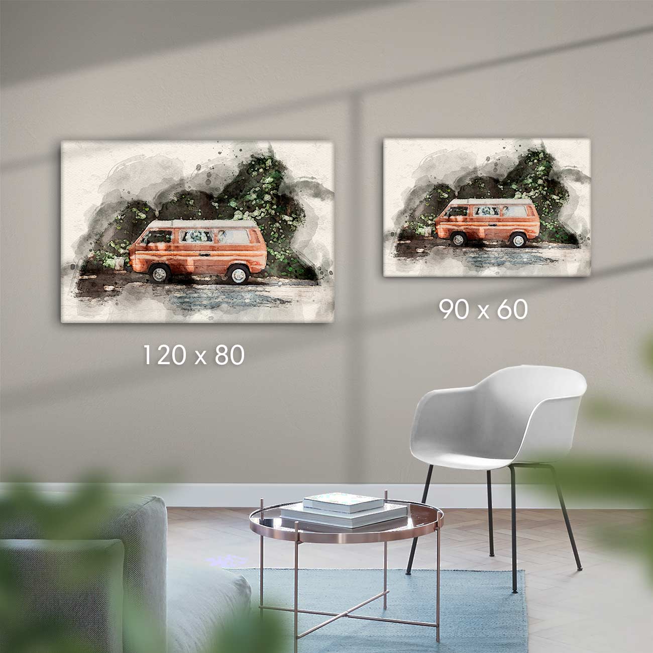 VW Bus T3 - AQUARELLS