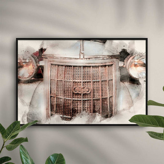 Auto Union Wanderer - AQUARELLS