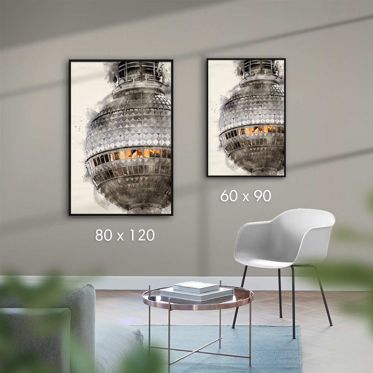 Berliner Fernsehturm - AQUARELLS