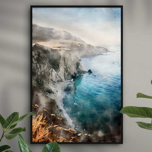 Felsen am Meer - AQUARELLS