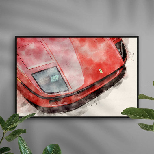 Ferrari F40 - AQUARELLS