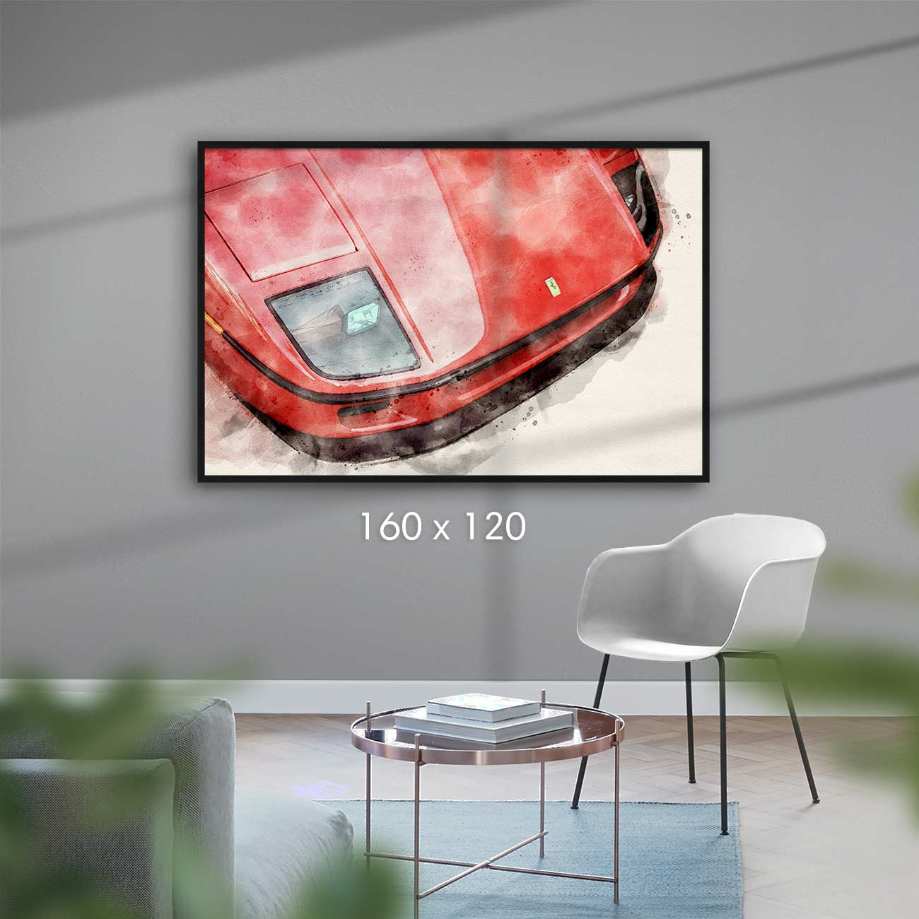 Ferrari F40 - AQUARELLS