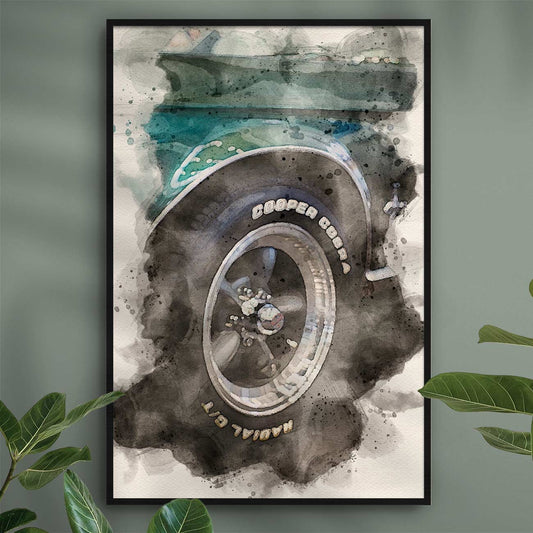 Ford Mustang Cooper Cobra - AQUARELLS