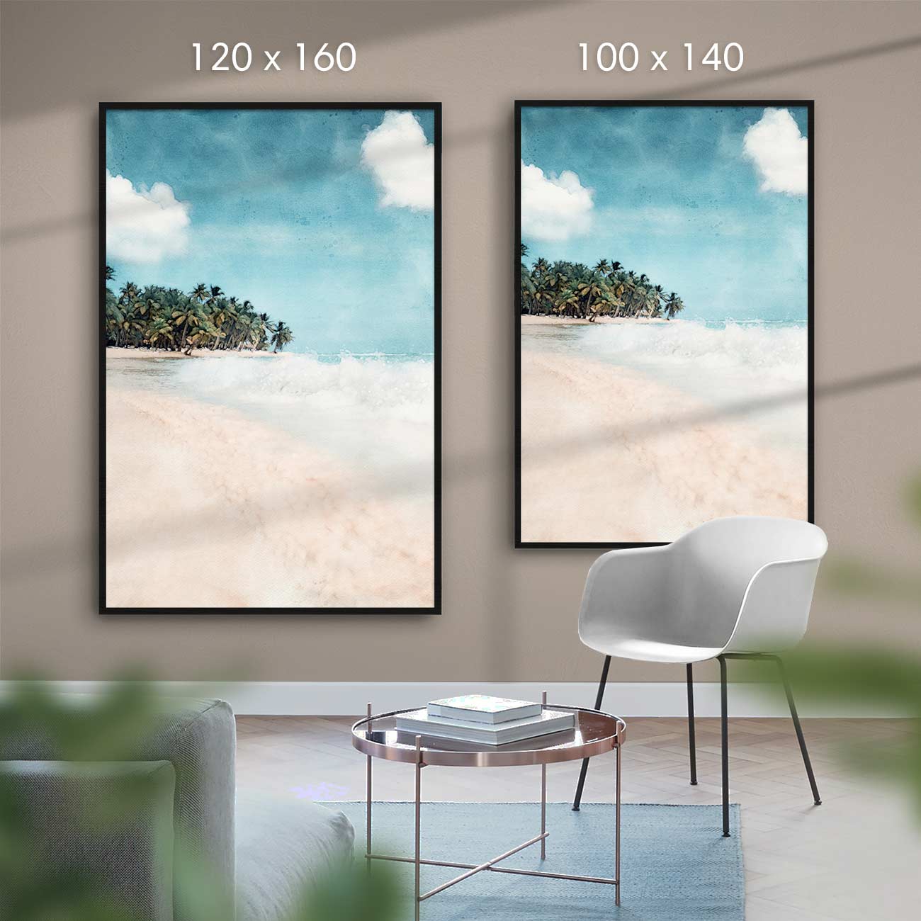 Karibik Strand - AQUARELLS