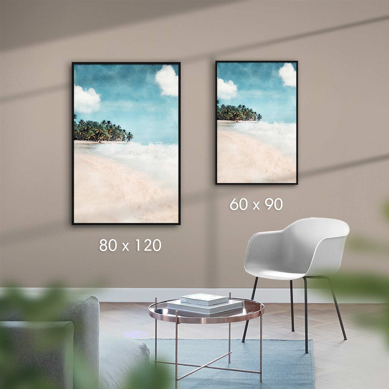 Karibik Strand - AQUARELLS