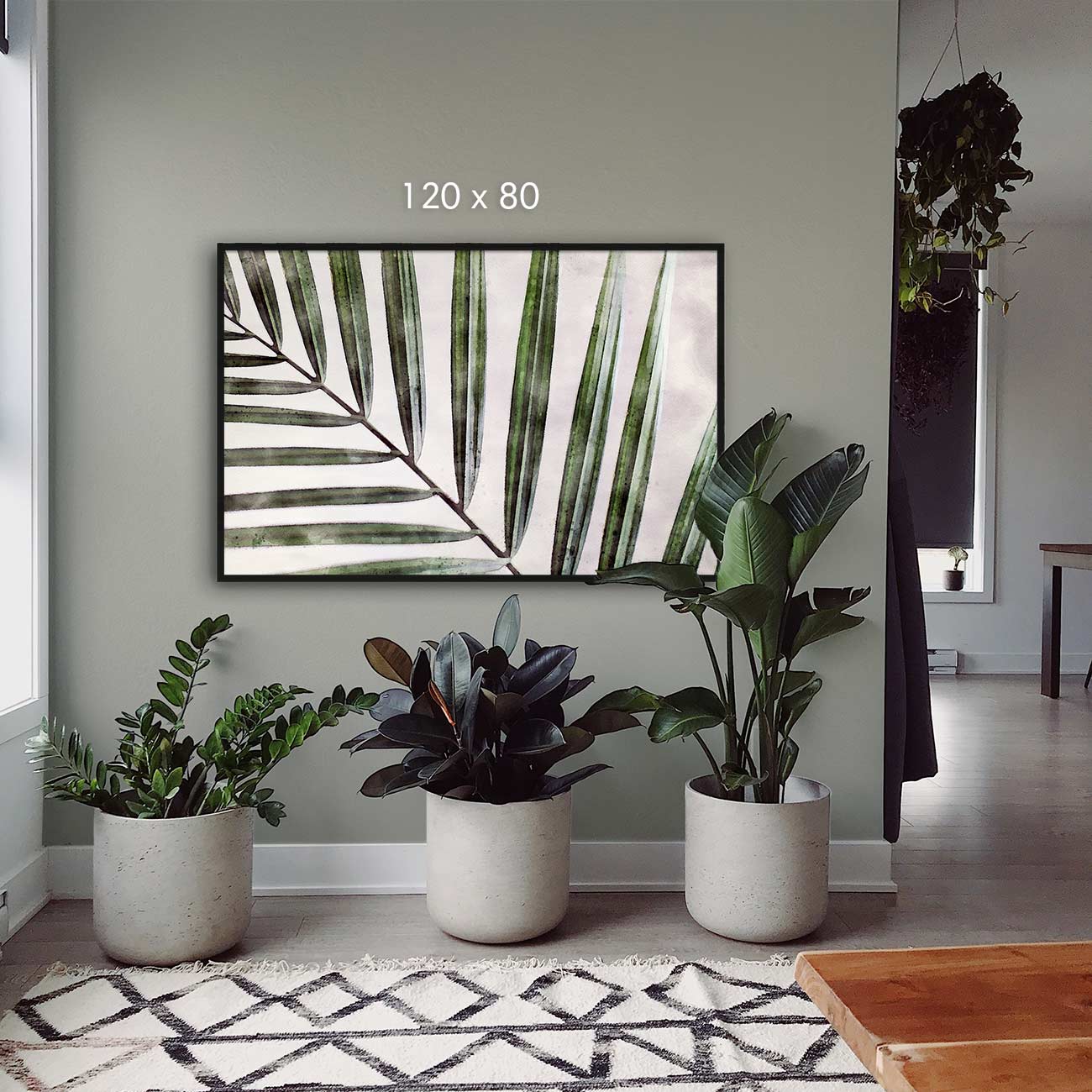 Kentia Palme - AQUARELLS
