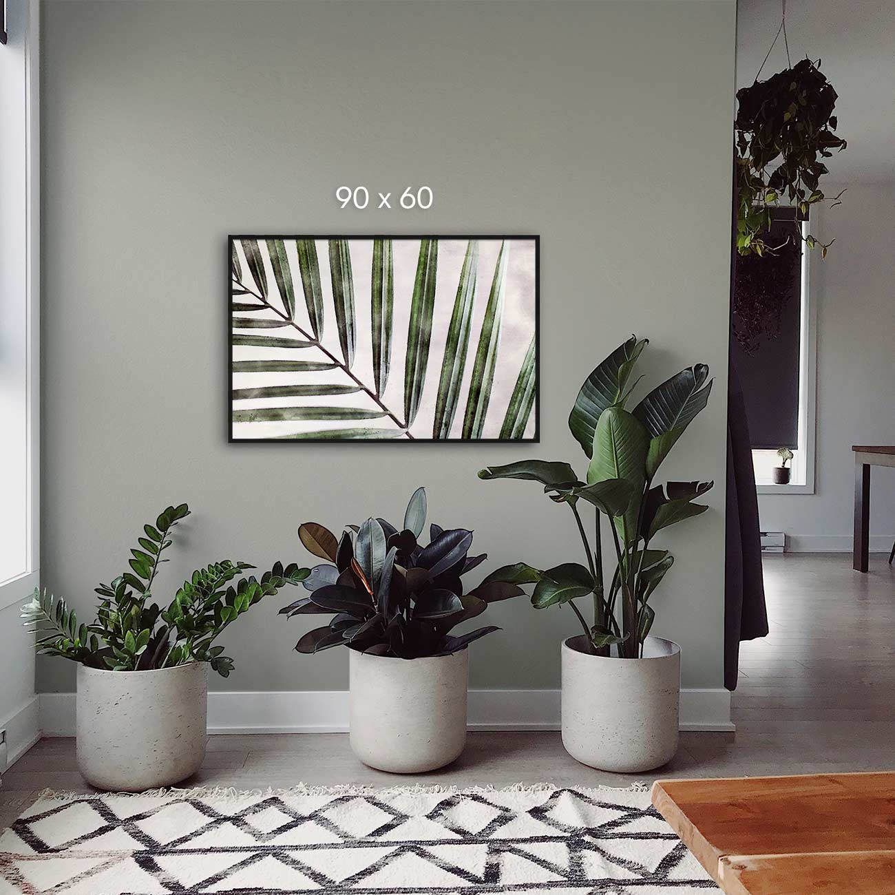 Kentia Palme - AQUARELLS