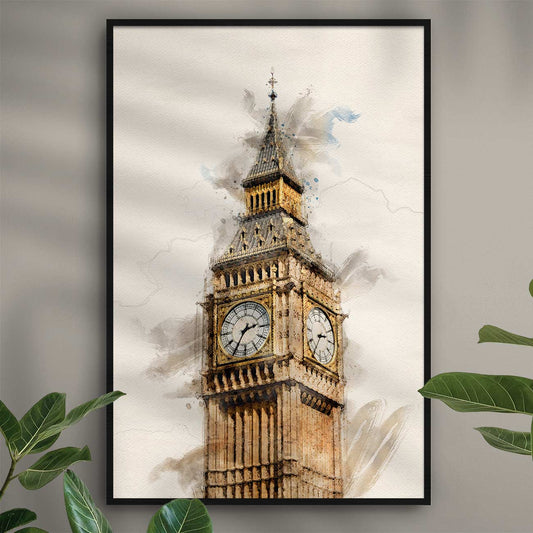 London Big Ben - AQUARELLS