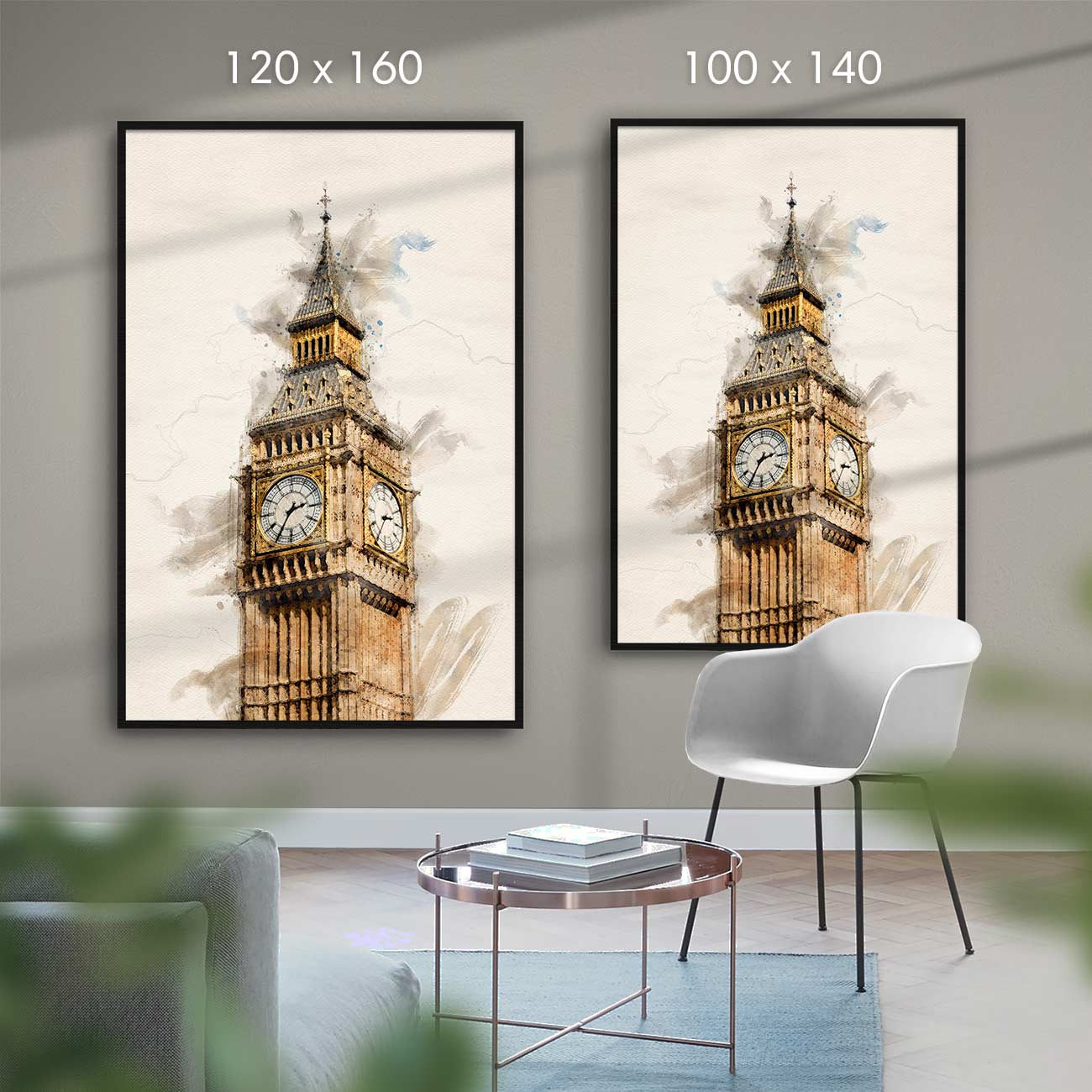 London Big Ben - AQUARELLS