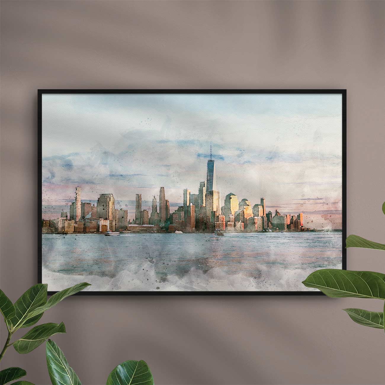 New York Skyline - AQUARELLS