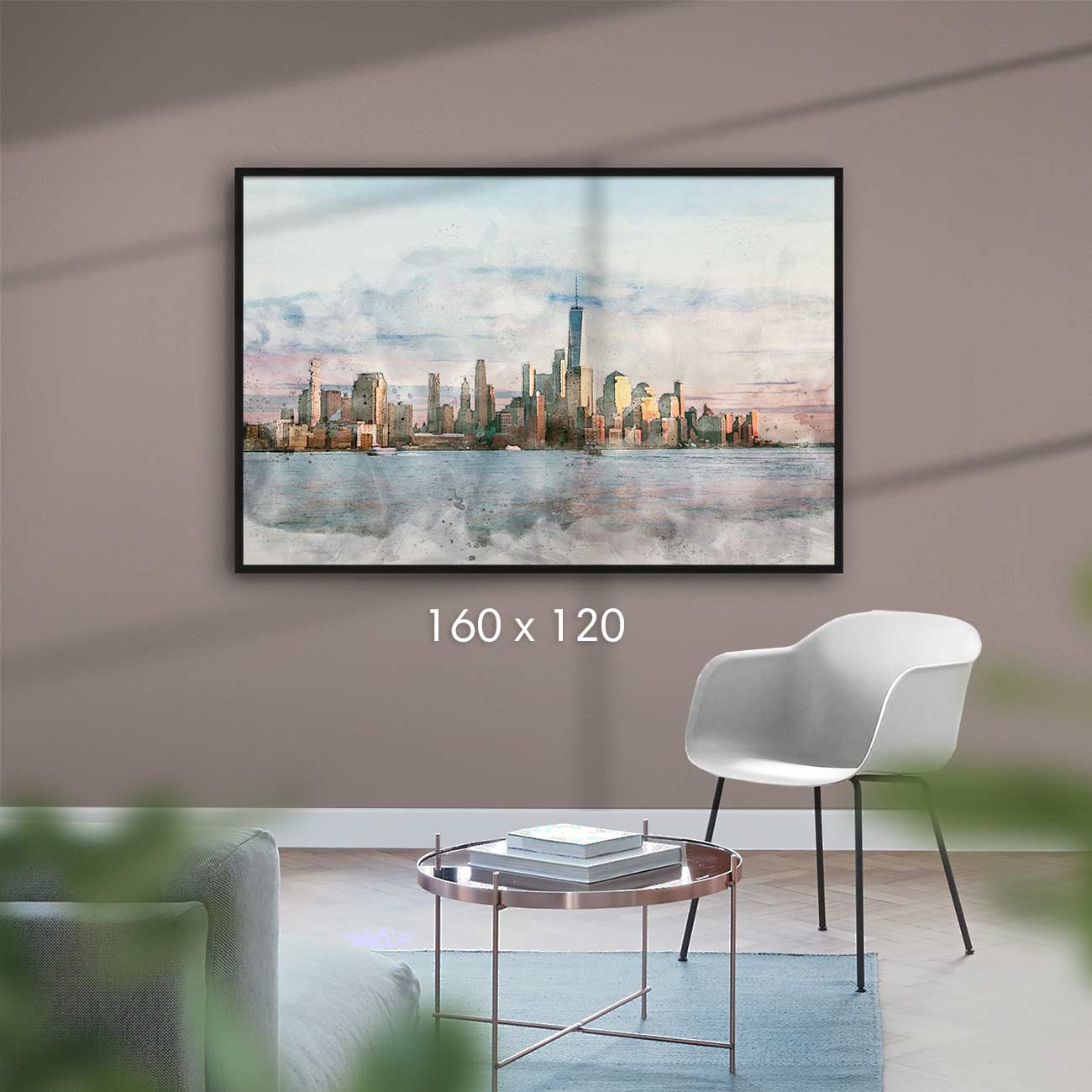 New York Skyline - AQUARELLS