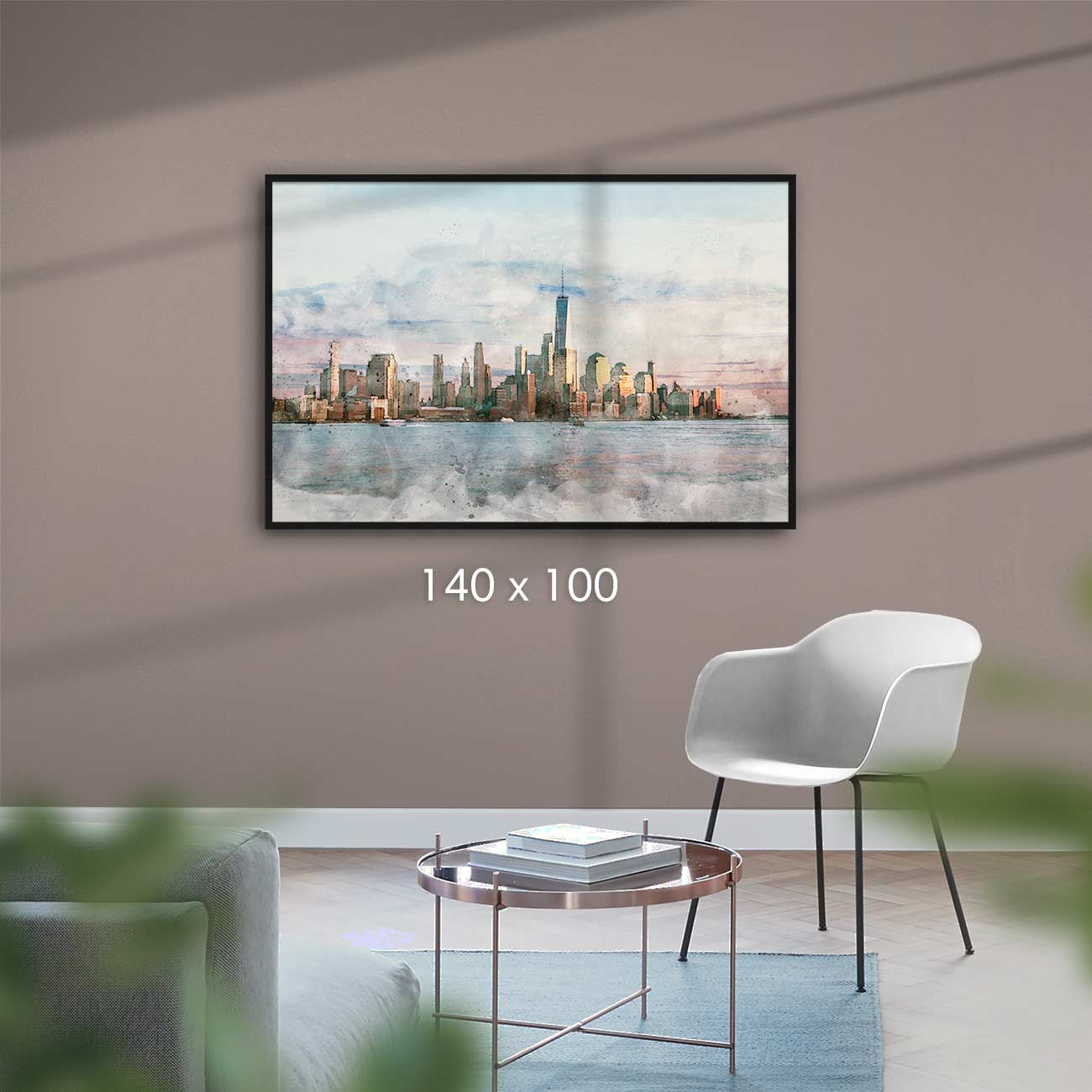 New York Skyline - AQUARELLS