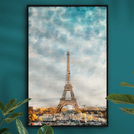Paris Eiffelturm - AQUARELLS