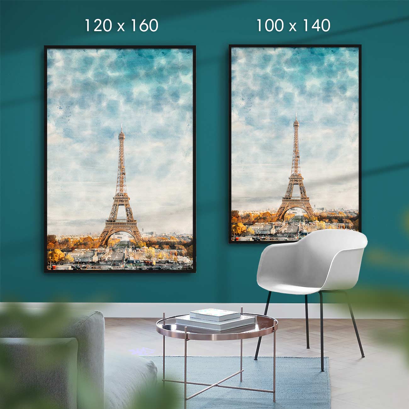 Paris Eiffelturm - AQUARELLS