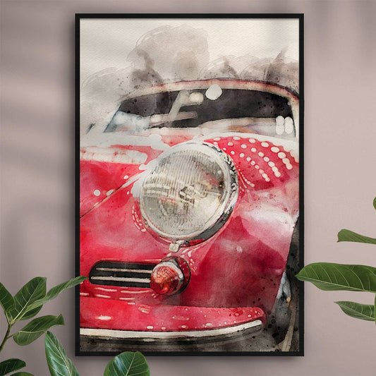 Porsche 356 Coupé Speedster - AQUARELLS