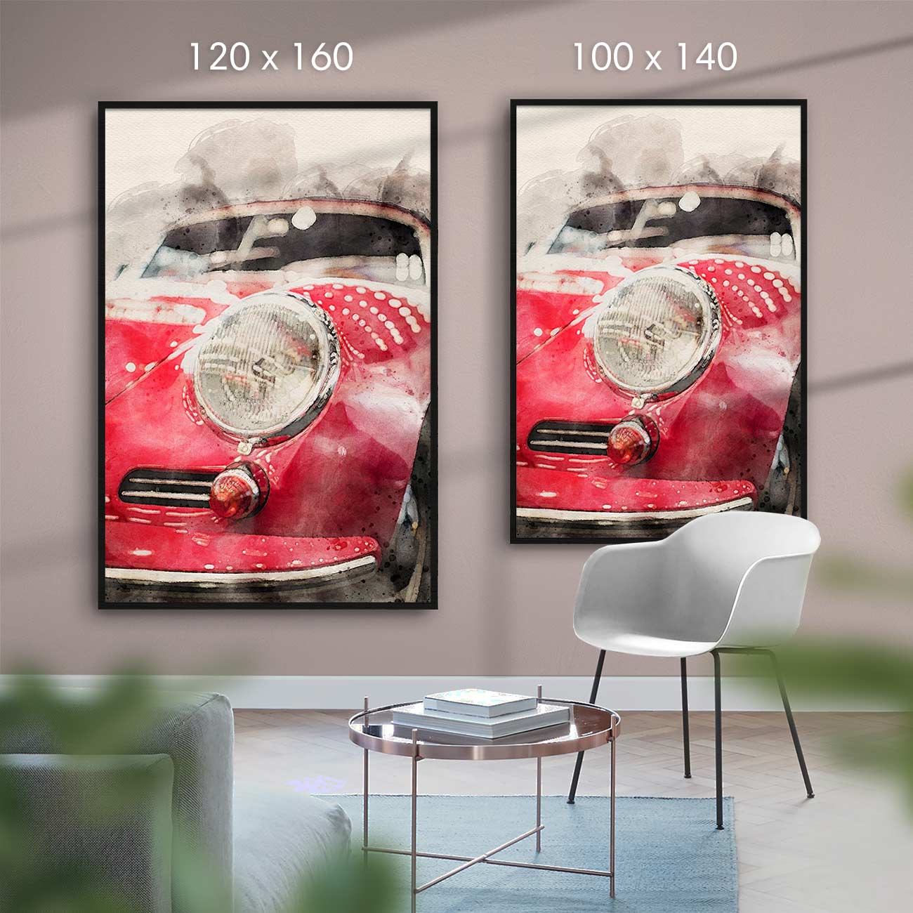 Porsche 356 Coupé Speedster - AQUARELLS