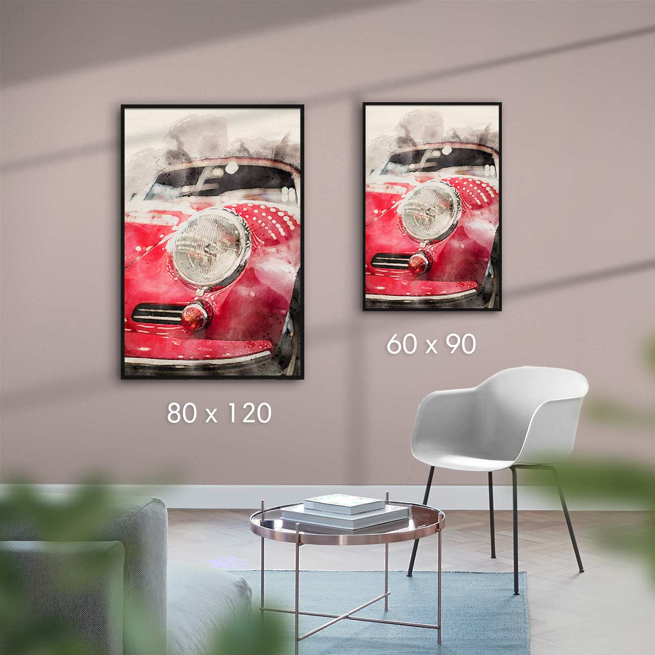 Porsche 356 Coupé Speedster - AQUARELLS