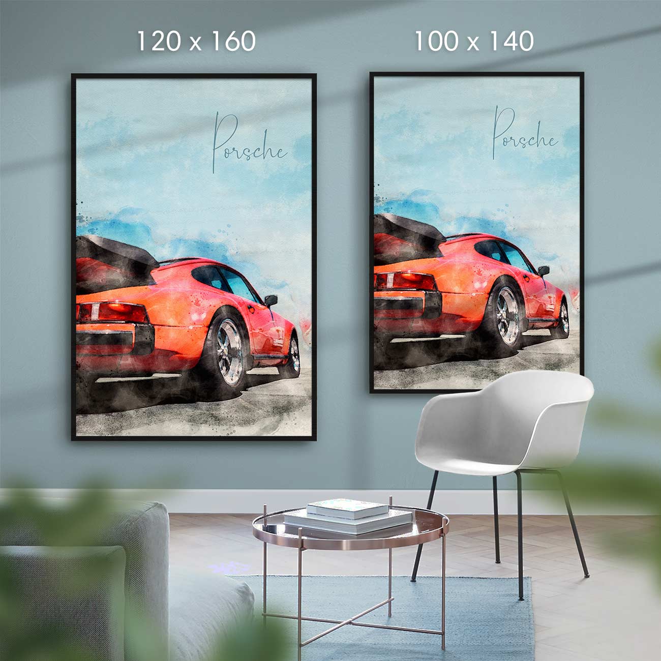 Porsche 911 Turbo 930 - AQUARELLS
