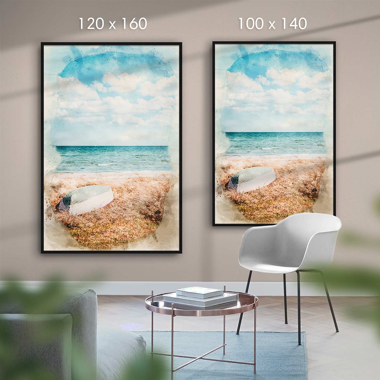 Strand Ostsee - AQUARELLS