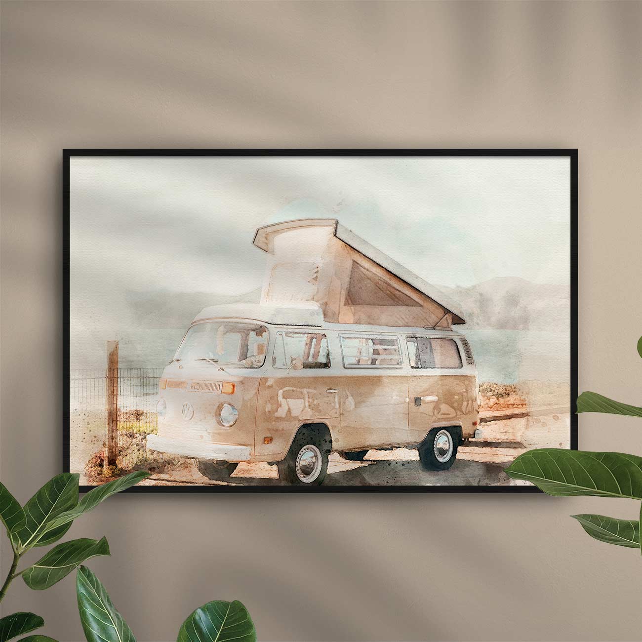VW Bus - AQUARELLS