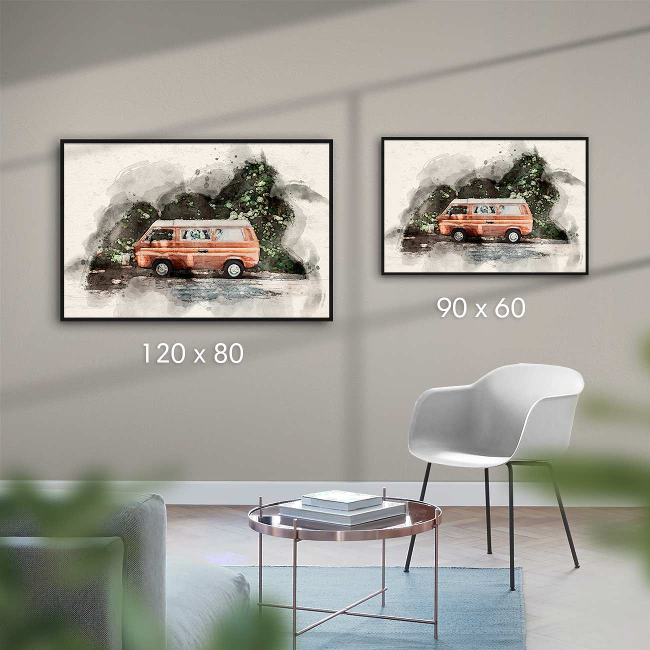 VW Bus T3 - AQUARELLS
