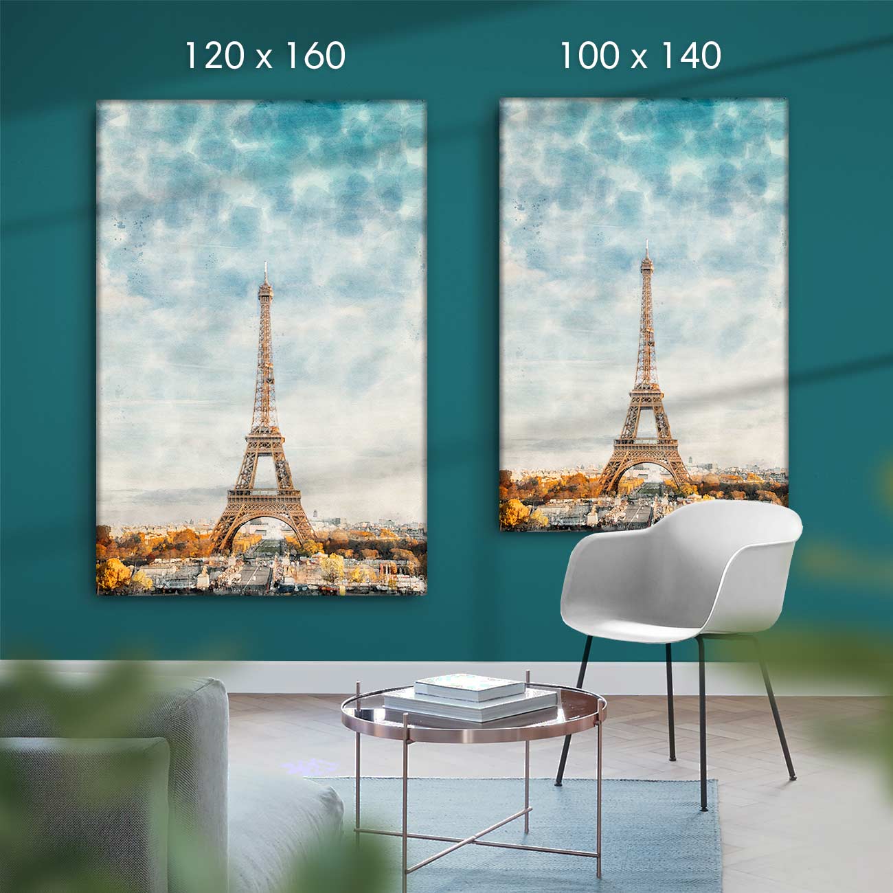 Paris Eiffelturm - AQUARELLS
